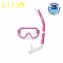 TUSA Sport Kleio Mini Fit Youth Dive Mask and Snorkel Set Pink