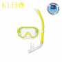 TUSA Sport Kleio Mini Fit Youth Dive Mask and Snorkel Set Yellow