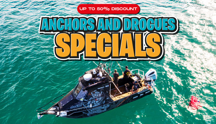 Anchors & Drogues Specials Banner
