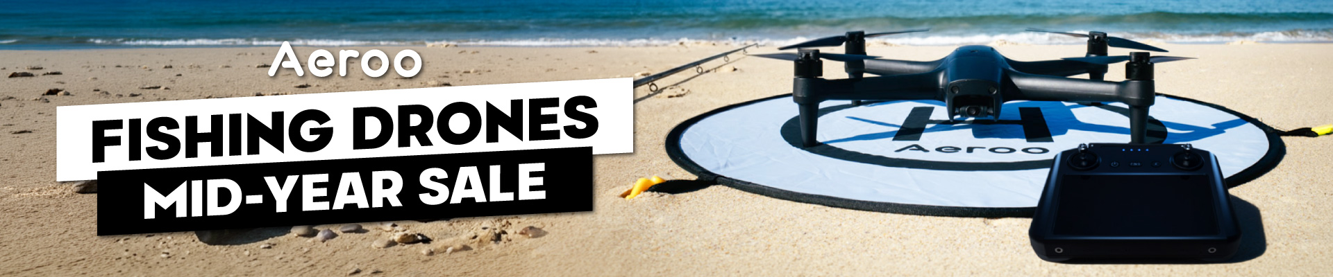 Aeroo Drones Mid-year Sale Banner