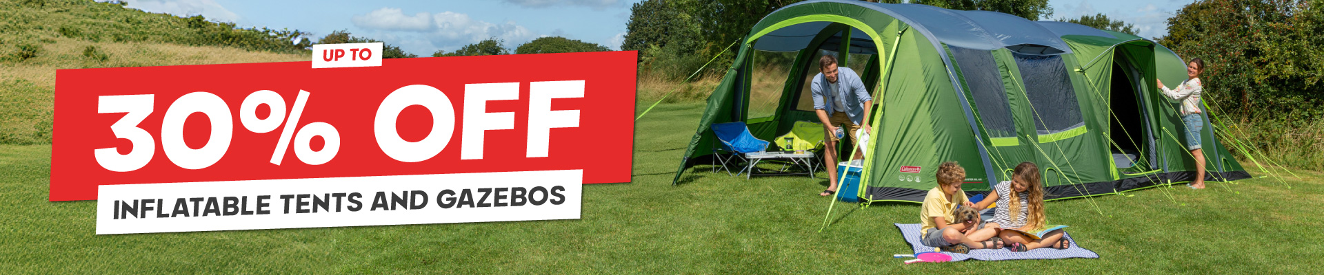 Inflatable Tents and Gazebos Banner