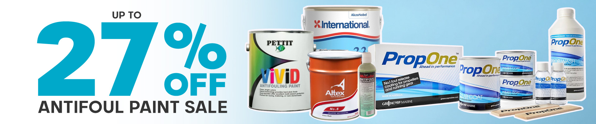 Antifoul Paint Sale Banner