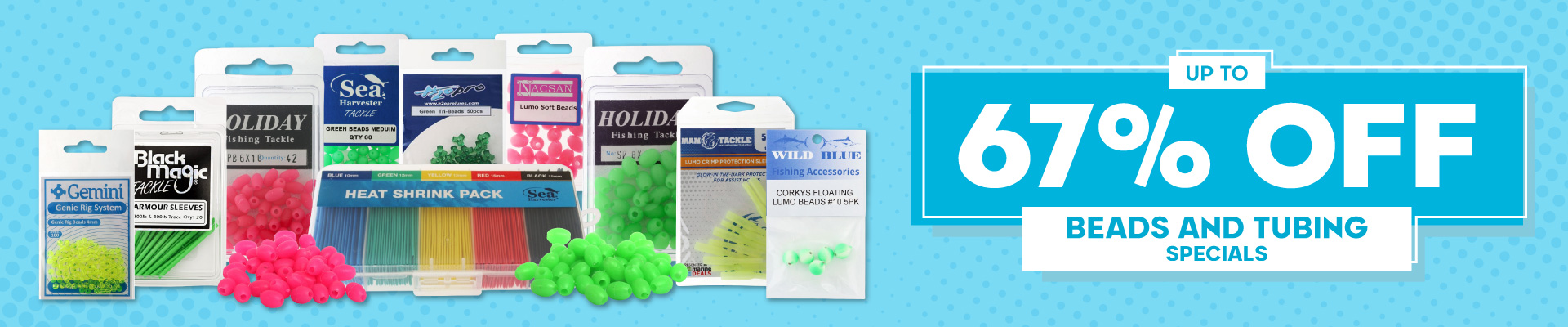 Beads & Tubing Specials Banner