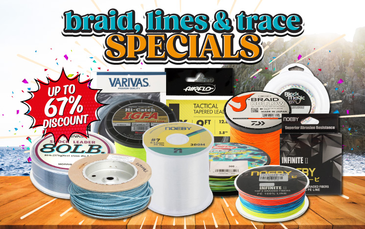 Braid, Lines & Trace Specials Banner