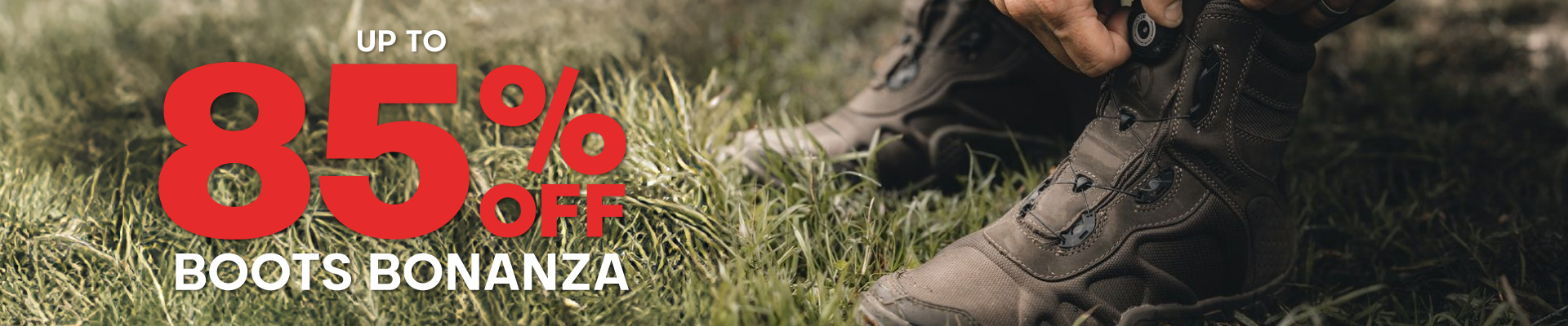 Boots Bonanza Banner