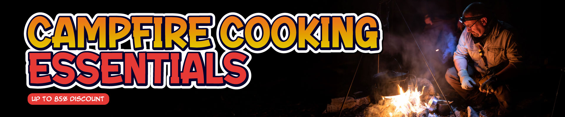 Campfire Cooking Essentials Banner