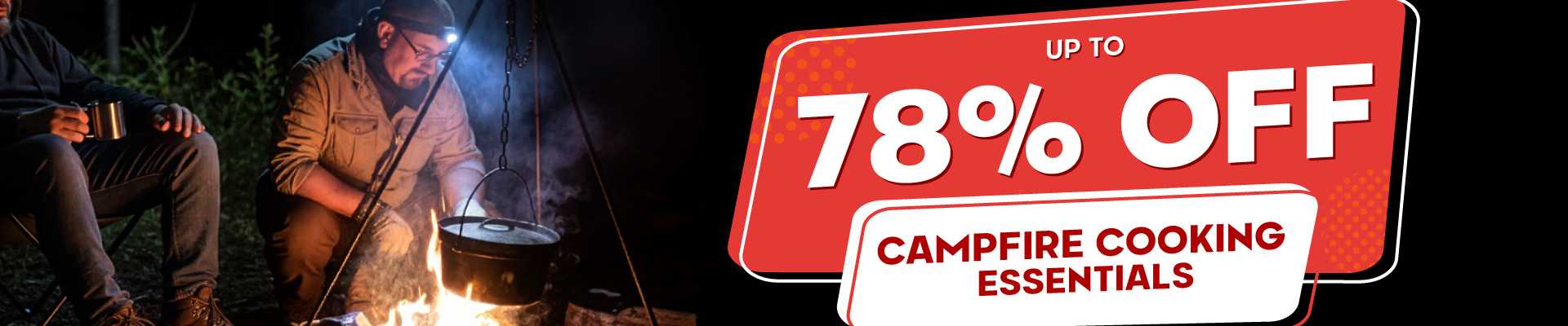 Campfire Cooking Essentials Banner