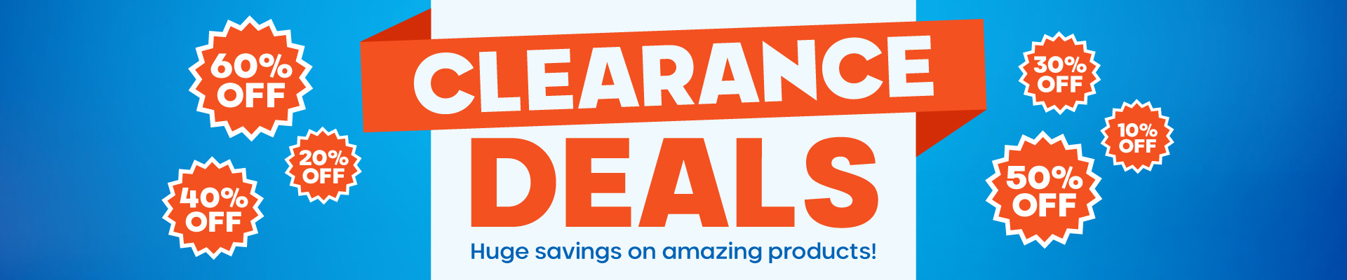 Clearance Deals Banner