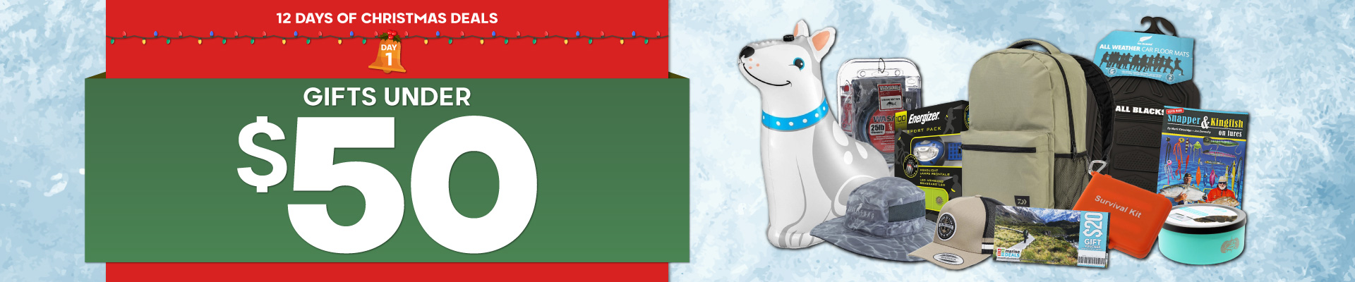 12 Days of Christmas - Day 1 Banner