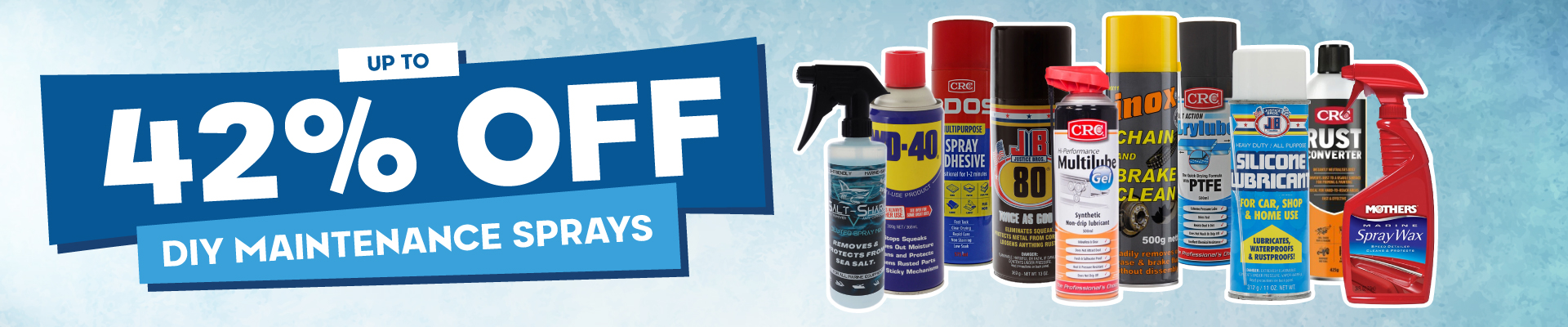 DIY Maintenance Sprays Banner