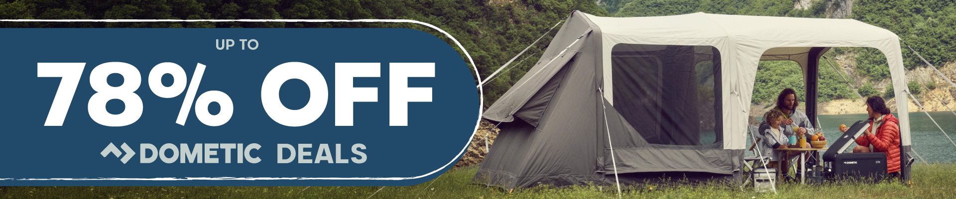 Dometic RV and Camping Specials Banner