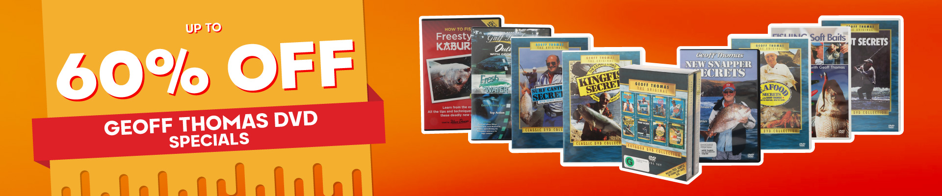 Geoff Thomas DVD Specials Banner