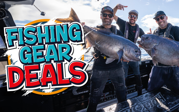 Fishing Gear Sale Banner