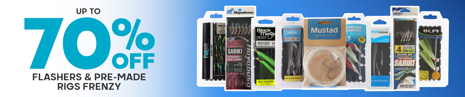 Flashers & Pre-Made Rigs Frenzy Banner