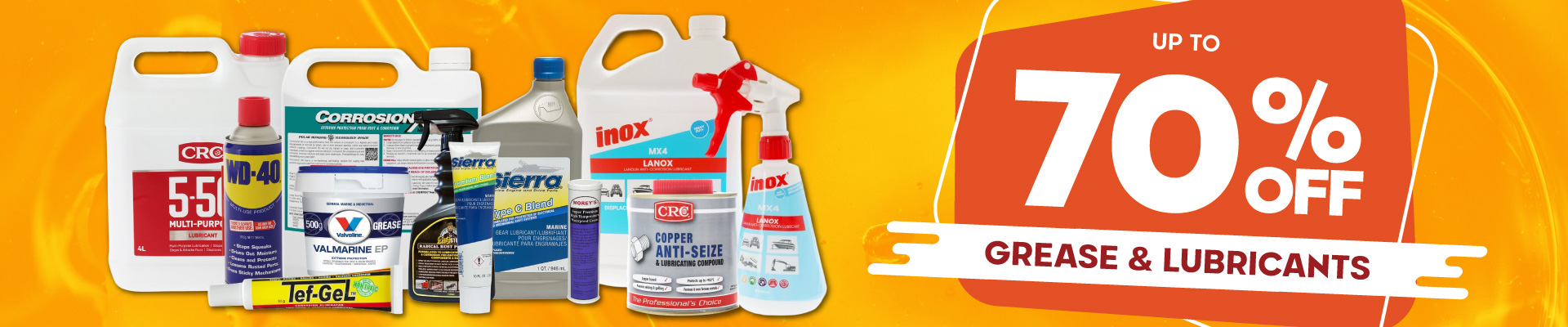Grease and Lubricants Banner