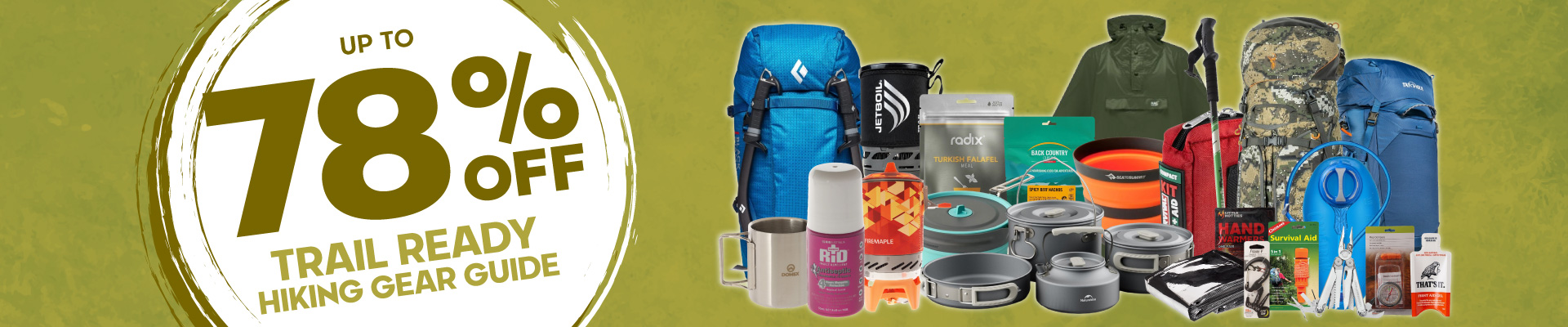 Trail Ready Hiking Gear Guide Banner