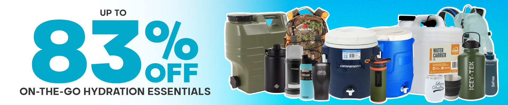 On-the-Go Hydration Essentials Banner