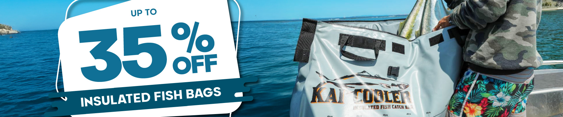 Insulated Fish Bags Banner