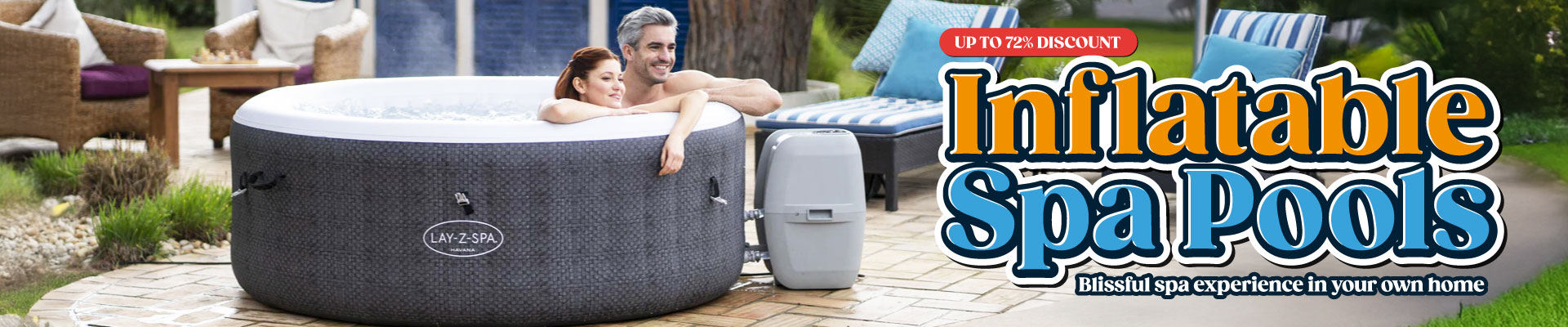 Inflatable Spa Pools Banner