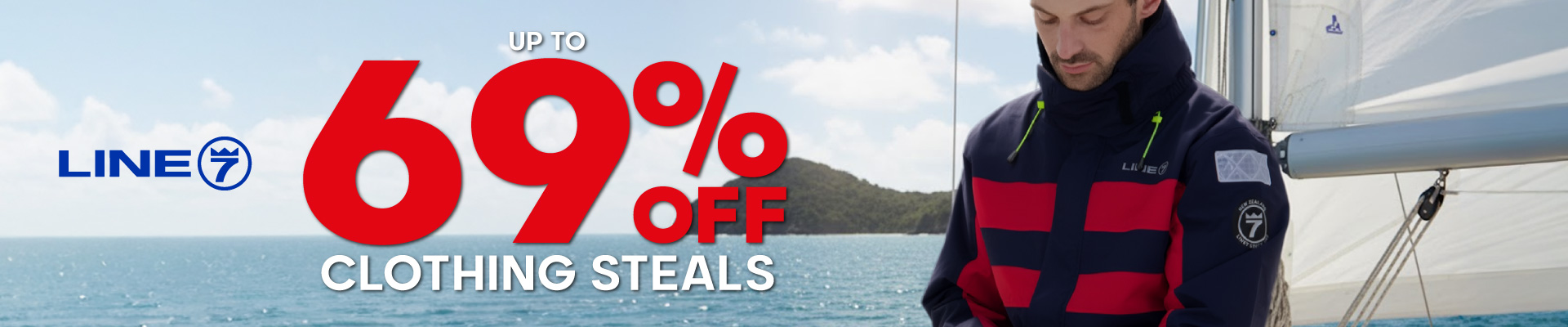 Line 7 Clothing Steals Banner