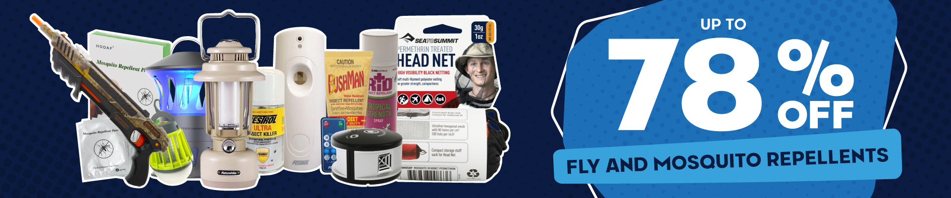 Fly & Mosquito Repellents Banner
