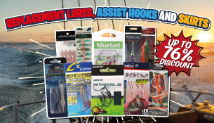 Replacement Lures, Assist Hooks & Skirts