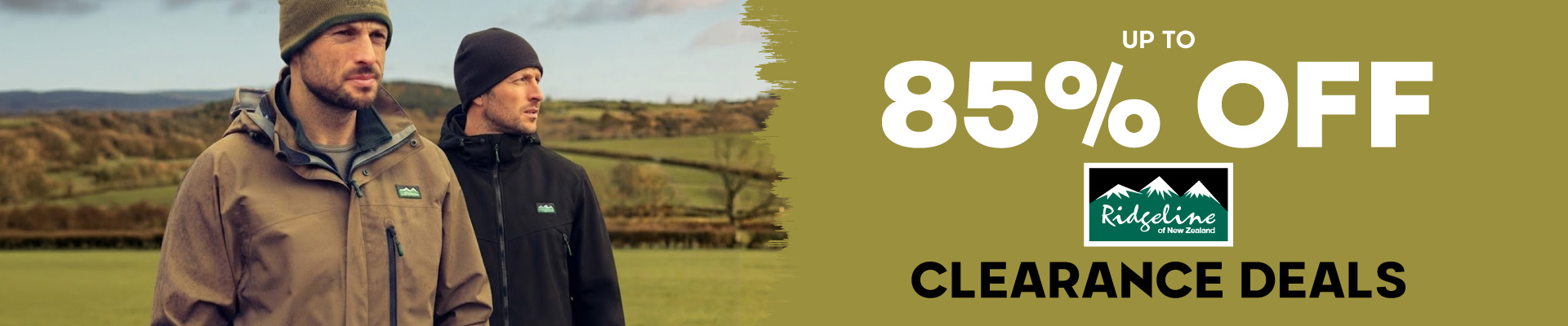 Ridgeline Clearance Deals Banner