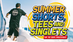 Summer Shorts, Tees and Singlets