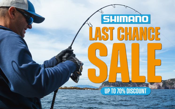 Shimano Last Chance Sale Banner