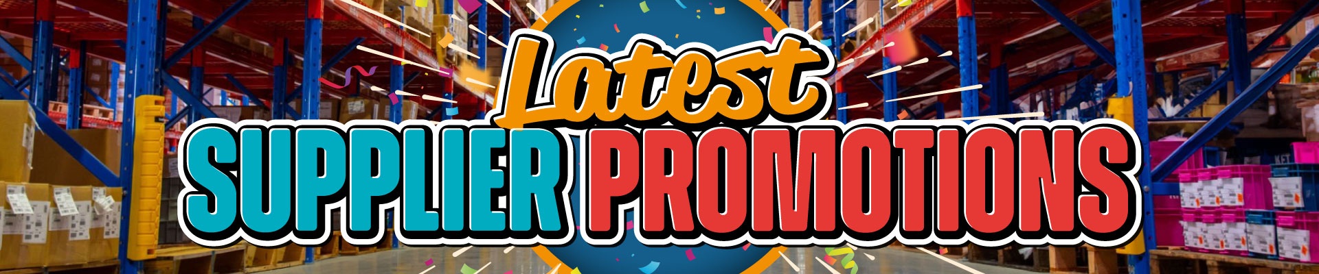 Latest Supplier Promotions Banner