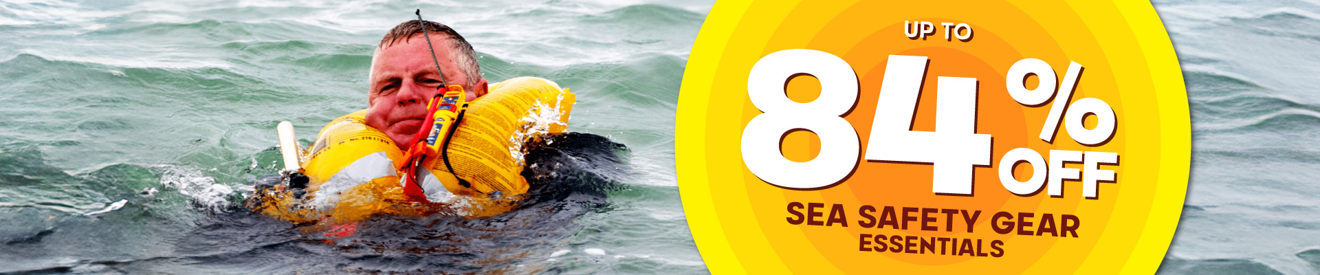 Sea Safety Gear Essentials Banner