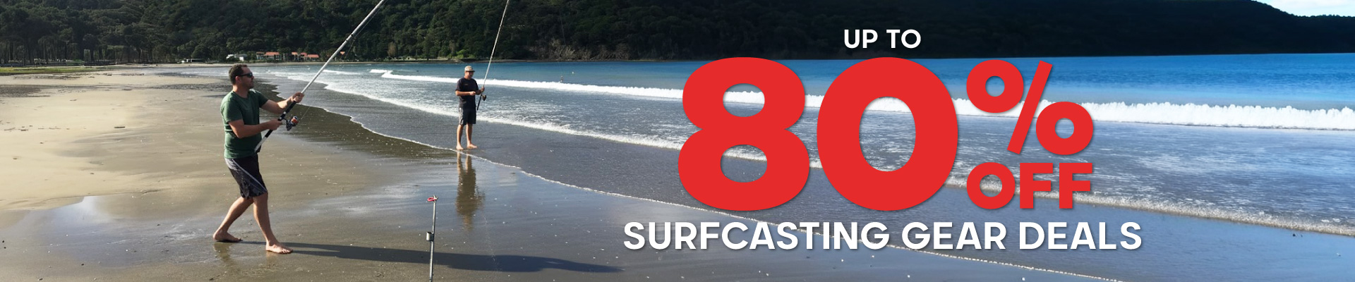Surfcasting Gear Deals Banner