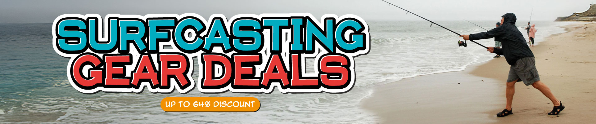 Surfcasting Gear Deals Banner
