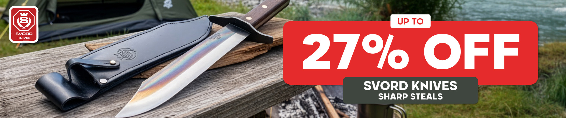 Svord Knives Sharp Steals Banner