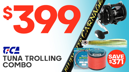 TiCA Oxean OX30 Carnage Tuna Trolling Combo with Line and Lure 5ft 7in 24kg 1pc