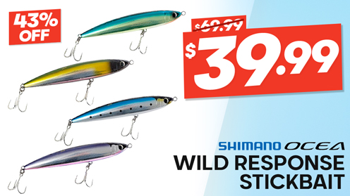 Shimano Ocea Wild Response Floating Stickbait 240mm 137g