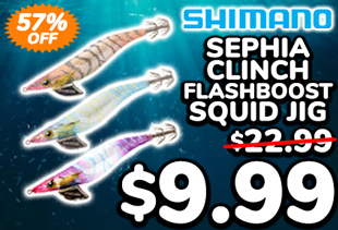 Shimano Sephia Clinch FlashBoost Squid Jig Size 3.5 23g