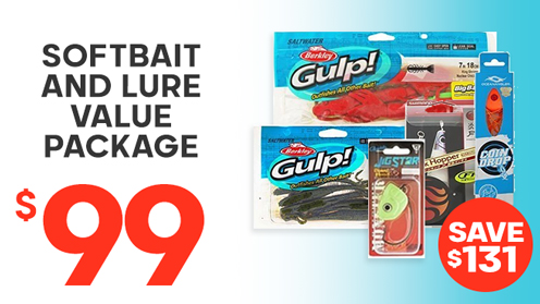Work-Up Softbait and Lure Value Tackle Package