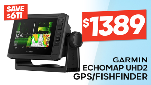 Garmin ECHOMAP UHD2 65sv 6'' GPS/Fishfinder with GT54 Transducer NZ/AU