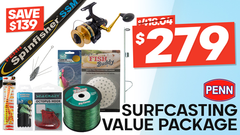 PENN Spinfisher 850 SSM Surfcasting Value Package 13ft 8-12kg 3pc