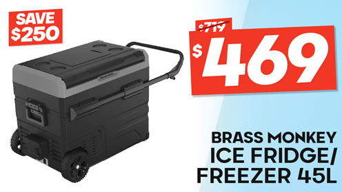Brass Monkey Ice Dual Zone Fridge/Freezer 45L