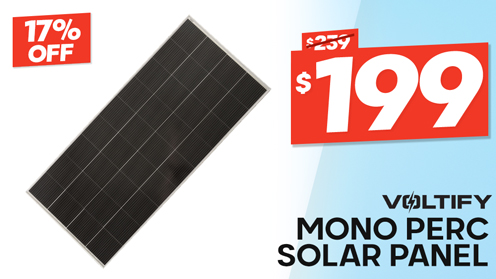 Voltify Mono PERC Solar Panel 200W 1480x670x30mm