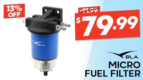 BLA Micro Clear Bowl Fuel Filter Assembly