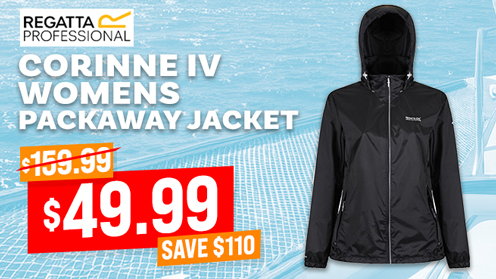 Regatta Corinne IV Womens Packaway Jacket Black