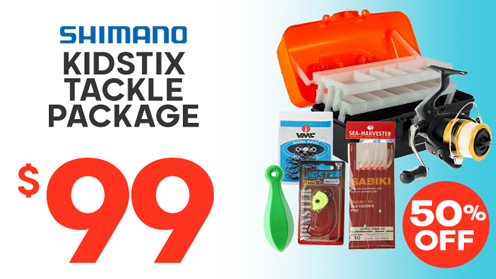 Shimano FX 2500 FC Kidstix Tackle Package 5ft 5in 4-6kg 1pc