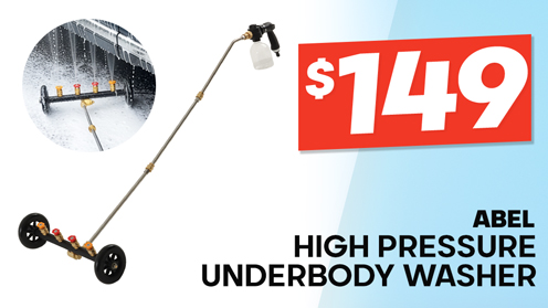 Abel High Pressure Water Broom & Underbody Washer 