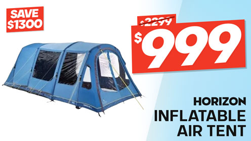 Horizon 400 Eclipse Air Nightfall 4 Person Inflatable Air Tent
