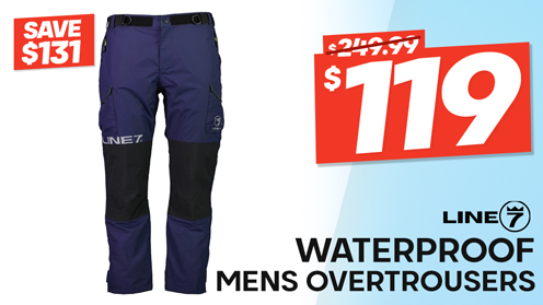 Line 7 Ocean Wave15 Waterproof Mens Overtrousers