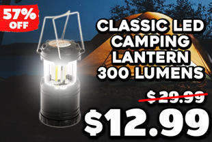 Classic LED Camping Lantern 300 Lumens