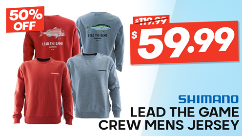 Shimano Lead The Game Crew Mens Jersey